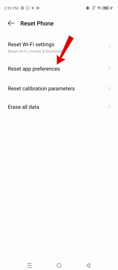 Infinix Note 30 5g Reset App Preferences Tutorial 2