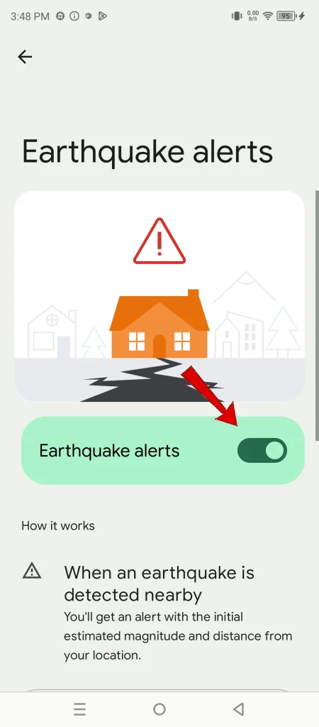 enable infinix note 30 5g earthquake alerts 2