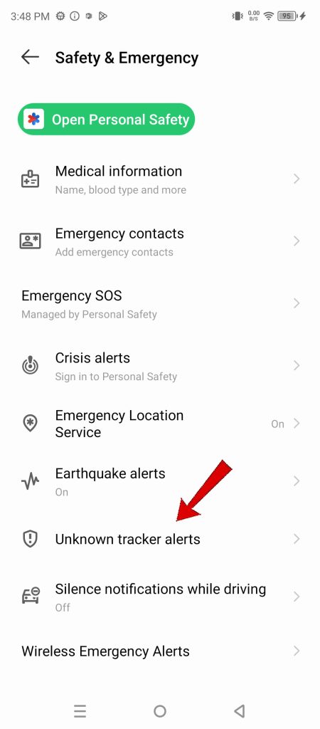 enable unknown alerts infinix note30 5g 1